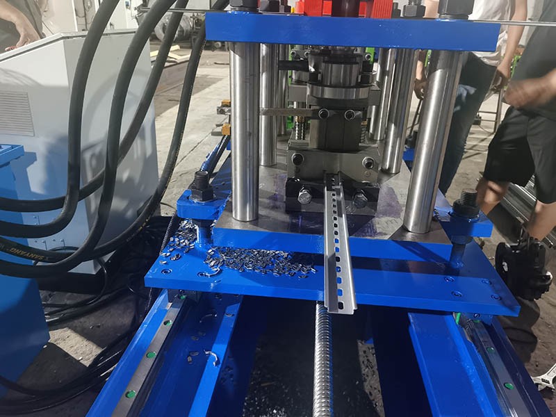 Electrical Cabinet Guide Rail Roll Forming Machine high quality